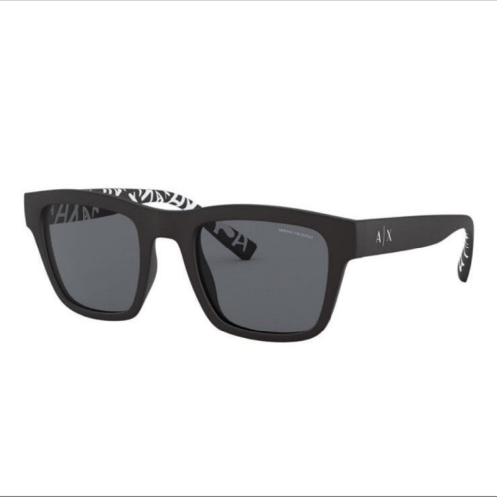 A/X Armani Exchange Charcoal Sunglasses AX4088S 52 unisex